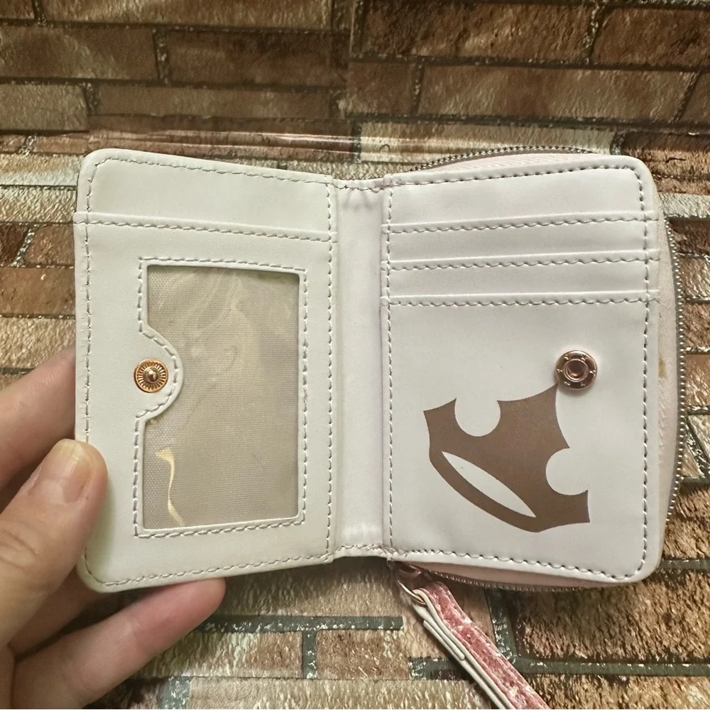 Disney Princess Pink Glitter Princess Wristlet